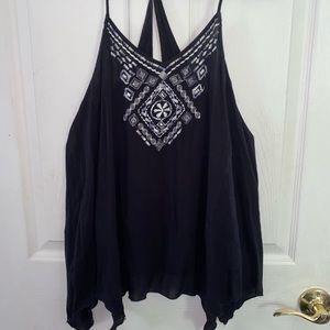 ⭐️3/$20⭐️Hollister Embroidered Racer Back Tank Top